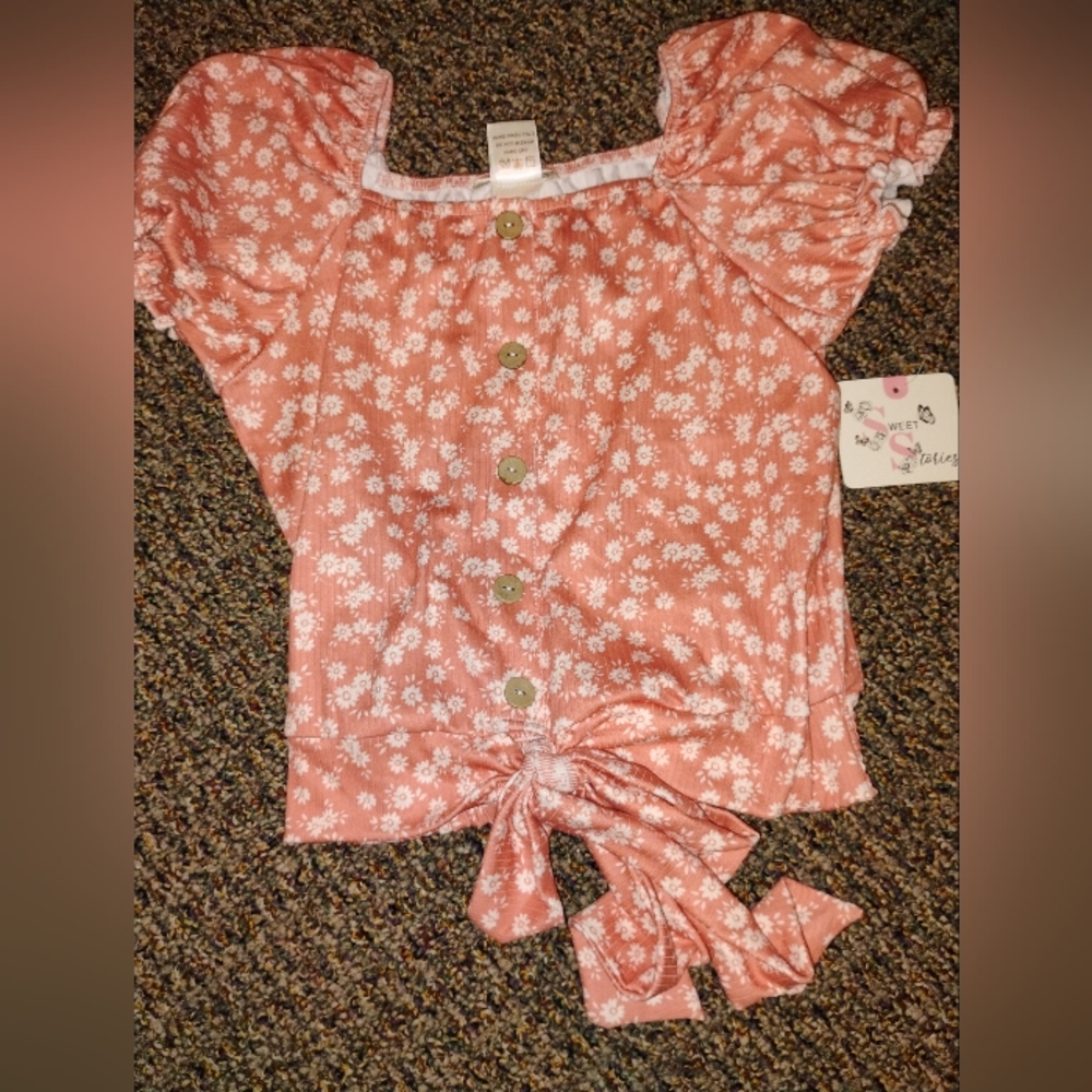 Floral Pink Kids Matching Set